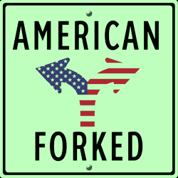 American Forked Logo